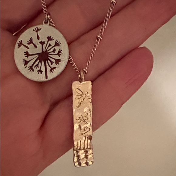 J. Jill Silver and Gold Necklace - Picture 2 of 6